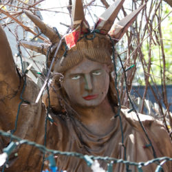 angry Statue of Liberty, New Hope, PA